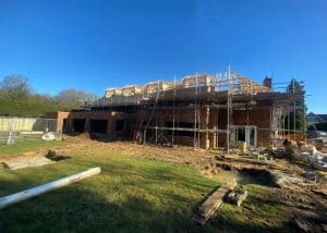 Luxury Mansion Upgrade Beaconsfield Scaffolding