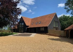 New Build Development St Albans Front of Build